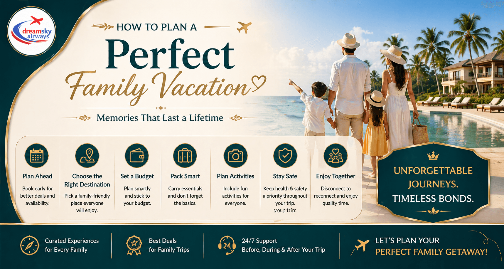 How to Plan a Perfect Family Vacation